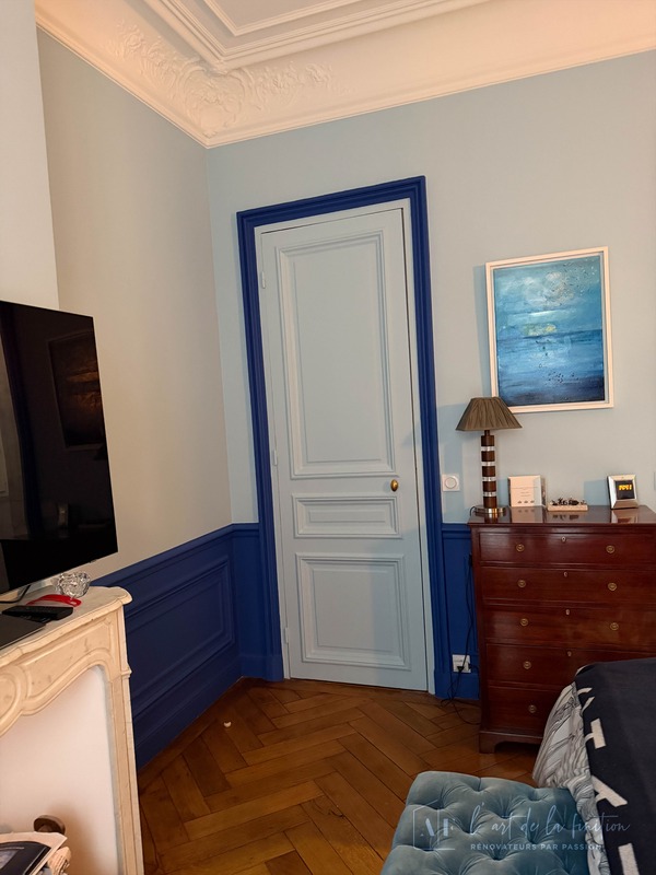 Rénovation chambre et salle de bains à Miromesnil, Paris – photo 2