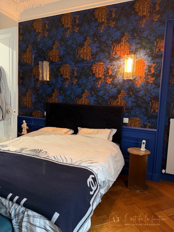 Rénovation chambre et salle de bains à Miromesnil, Paris – photo 3