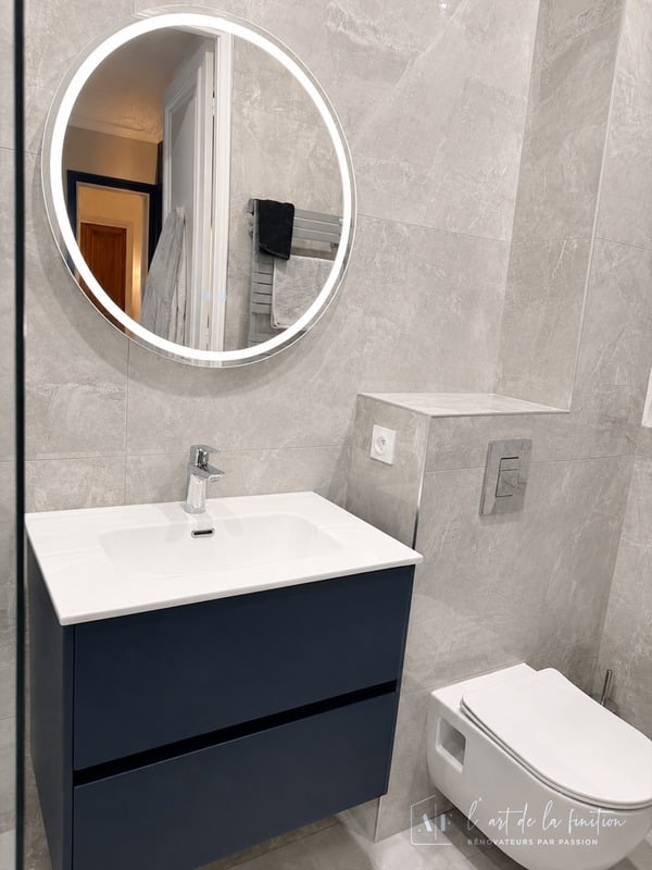 Rénovation chambre et salle de bains à Miromesnil, Paris – photo 5