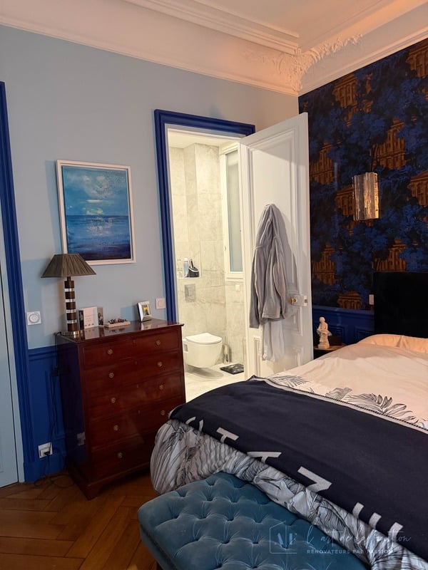 Rénovation chambre et salle de bains à Miromesnil, Paris – photo 6